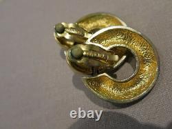 Authentic Vintage SONIA RYKIEL Loop Pearl Earrings