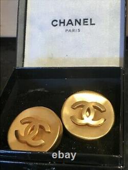 Chanel Earrings byzantine collection limited edition 1998 Clip-on Rare Vintage