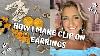 How I Make My Clip On Earrings Converting Regular Earrings Into Clipons