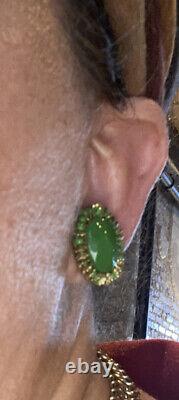 Miriam Haskell Vintage Clip Single Earrings For Repair Or Wear (Lot Of 4)