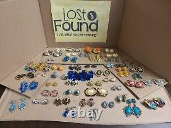 NICE Vintage Lot Of 48 Miscellaneous Clip On Earrings UNBranded Costume