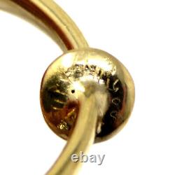 NYJEWEL Tiffany & Co. Vintage 14k Yellow Gold Circle Clip Earrings