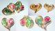 Rare Vintage Ungaro Clip on Earrings Excellent Condition. Pink & Green CPICS