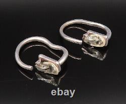 SIMON SEBBAGG 925 Silver Vintage Wavy Abstract Clip Back Earrings EG12244