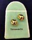 Vintage 750 Tiffany & Co. Paloma Picasso 18k Yellow Gold Domed Earrings