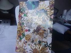 Vintage 89 Lunch At The Ritz LA COOL Clip Earrings On Card