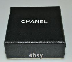 Vintage Chanel Large 1.25 Faux Pearl Clip Earrings With Gold Border & Orig. Box