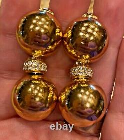 Vintage Christian Dior Clip Earrings RARE