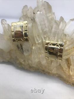 Vintage Givenchy Clip On Earrings