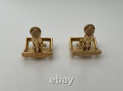 Vintage Givenchy Paris New York Clip On Earrings Excellent Condition