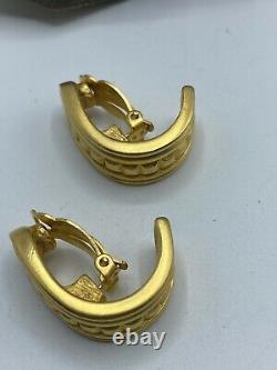 Vintage Givency Clip Earrings Paris New York
