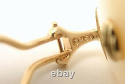 Vintage Tiffany & Co Angela Cummings 18K Gold Mother of Pearl Petal Clip Earring