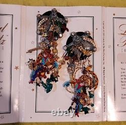 Wild West, Lunch at The Ritz, Clip Earrings, Vintage 1990s