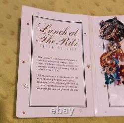 Wild West, Lunch at The Ritz, Clip Earrings, Vintage 1990s